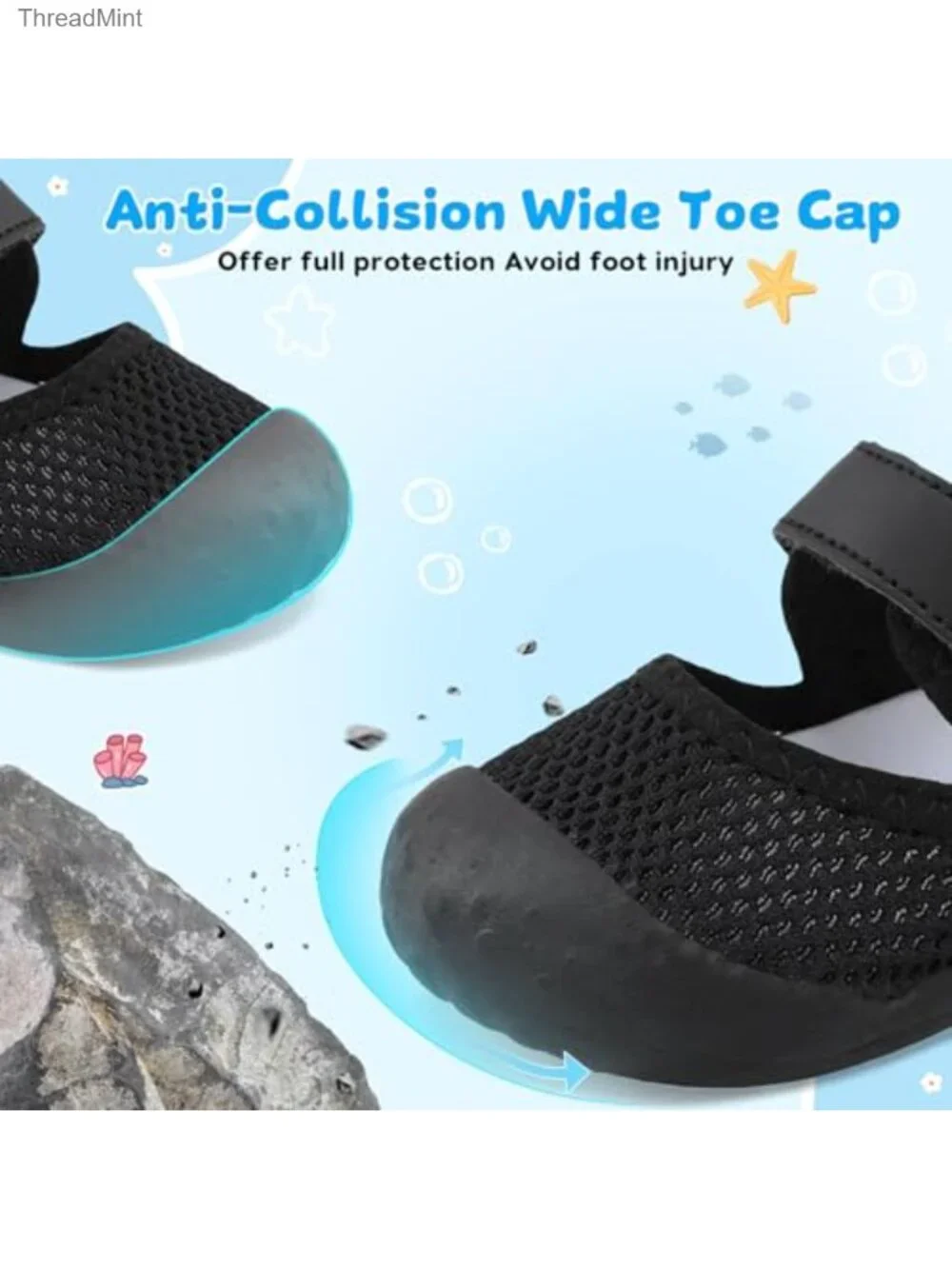 Toddler Water Sandals Barefoot Walking Shoes Non-Slip
